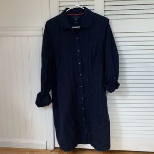 Navy shirt dress from Tommy Hilfiger